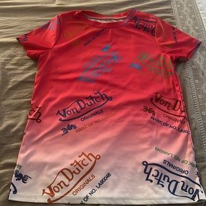 Biker shorts and shirt set size medium